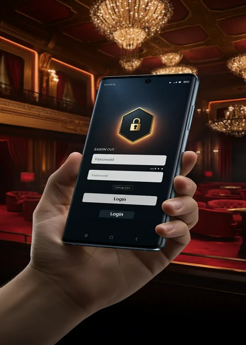 Écran de connexion Tortuga Casino protégé par cryptage SSL